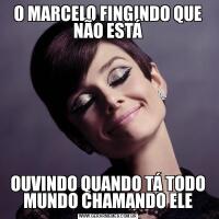 O MARCELO FINGINDO QUE NÃO ESTÁOUVINDO QUANDO TÁ TODO MUNDO CHAMANDO ELE