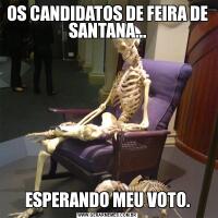OS CANDIDATOS DE FEIRA DE SANTANA...ESPERANDO MEU VOTO.