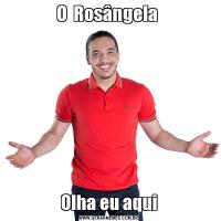O  Rosângela Olha eu aqui