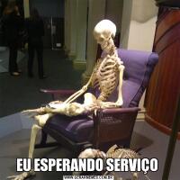 EU ESPERANDO SERVIÇO 