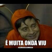 É MUITA ONDA VIU