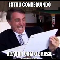 ESTOU CONSEGUINDOACABAR COM O BRASIL