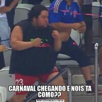 CARNAVAL CHEGANDO E NOIS TA COMO?? 