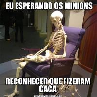   EU ESPERANDO OS MINIONSRECONHECER QUE FIZERAM CACA