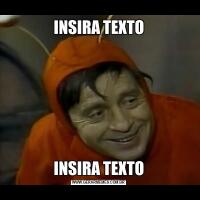 INSIRA TEXTOINSIRA TEXTO
