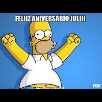FELIIZ ANIVERSÁRIO JULIII
