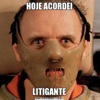 HOJE ACORDEILITIGANTE