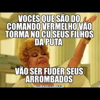 VOCÉS QUE SÃO DO COMANDO VERMELHO VÃO TORMA NO CÚ SEUS FILHOS DA PUTA VÃO SER FUDER SEUS ARROMBADOS
