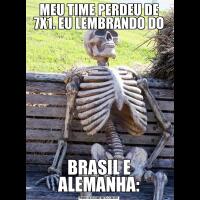MEU TIME PERDEU DE 7X1. EU LEMBRANDO DOBRASIL E ALEMANHA: