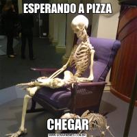 ESPERANDO A PIZZACHEGAR