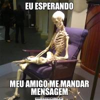 EU ESPERANDOMEU AMIGO ME MANDAR MENSAGEM