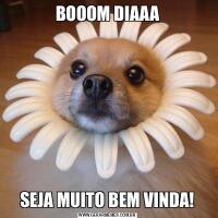 BOOOM DIAAASEJA MUITO BEM VINDA!