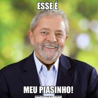 ESSE É MEU PIASINHO!