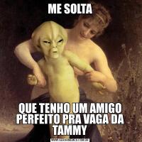 ME SOLTAQUE TENHO UM AMIGO PERFEITO PRA VAGA DA TAMMY