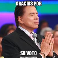 GRACIAS PORSII VOTO
