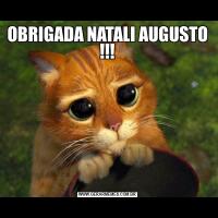 OBRIGADA NATALI AUGUSTO !!!