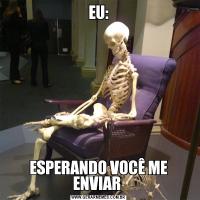 EU:ESPERANDO VOCÊ ME ENVIAR 